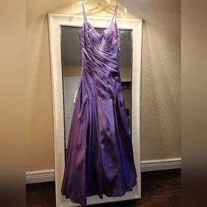 Onyx Nite two tone ballgown with Sequins size 4